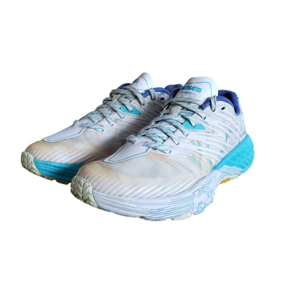 Hoka One One Women's Speedgoat 4 1106527 TGT Blue Running Shoes‎ Sneakers Size 7